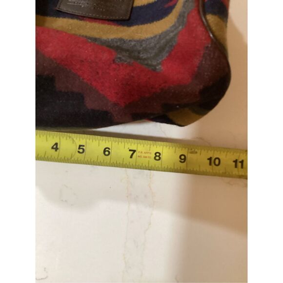 Pendleton Crossbody Southwestern Striped Red Black - Picture 5 of 8
